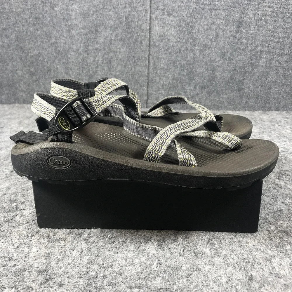 Chaco ZX2‎ Toe Loop Sandals Mens 13 Gray Adjustable Hiking Outdoor Comfort